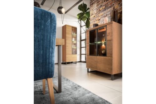 Witryna 2-drzwiowa niska Pratto