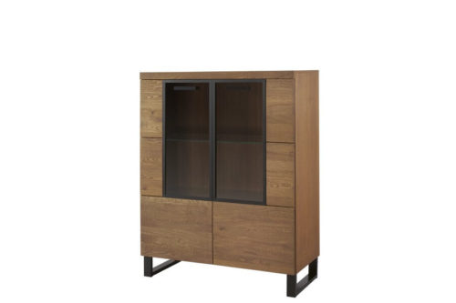 Witryna 2-drzwiowa niska Pratto