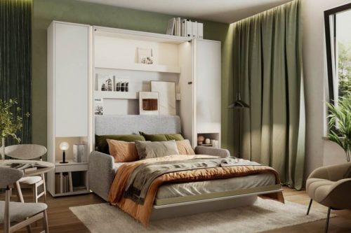 Półkotapczan z sofą Bad Concept