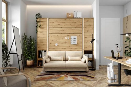 Półkotapczan z sofą Bad Concept