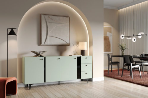 Komoda 3-drzwiowa CS-03 Lenart