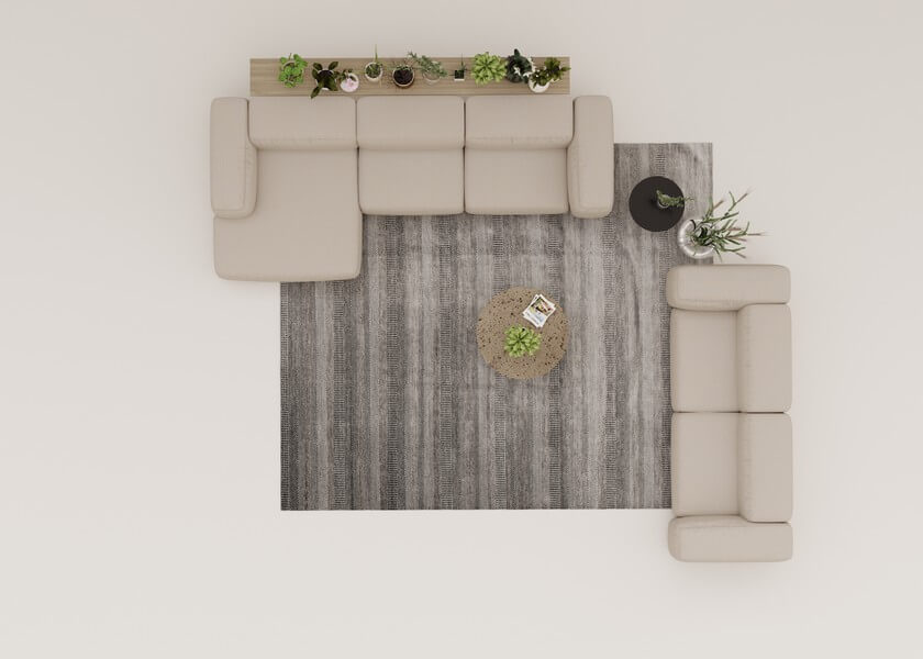 Narożnik modułowy Lust Befame