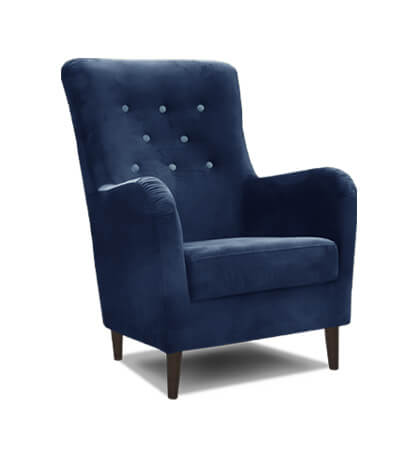 Fotel tapicerowany Walther Emmohl