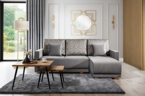 Narożnik z funkcją spania Betino Unimebel