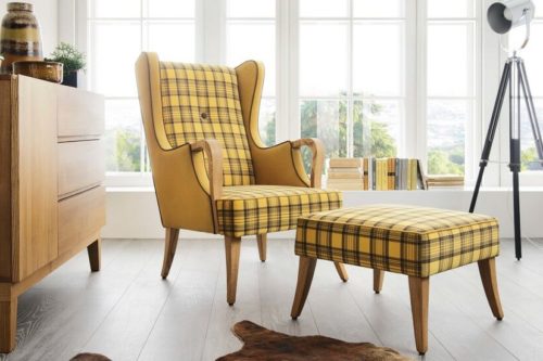 Fotel z pufą Milano Unimebel