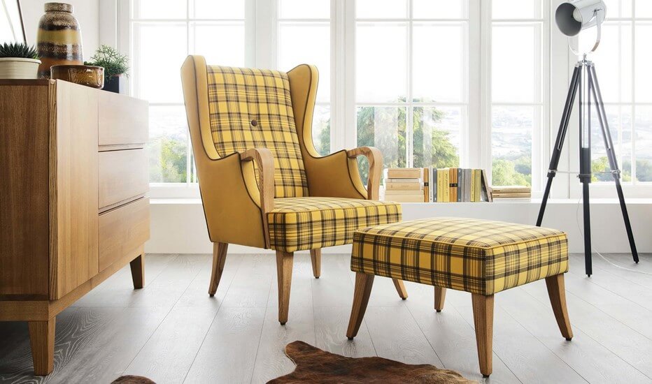 Fotel z pufą Milano Unimebel