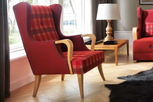 Fotel z pufą Milano Unimebel