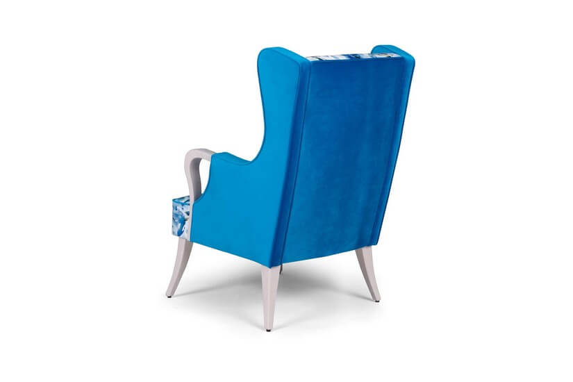 Fotel z pufą Milano Unimebel