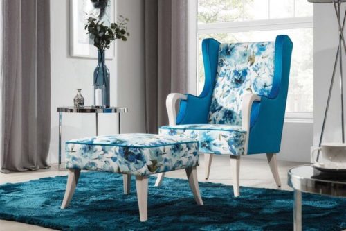 Fotel z pufą Milano Unimebel