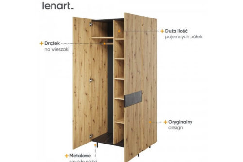 Szafa do pokoju dziennego Marmo MR-01