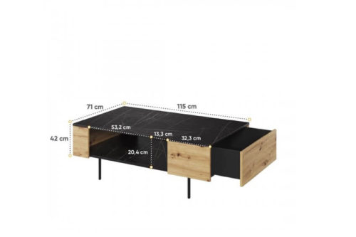 Stolik kawowy Marmo Lenart