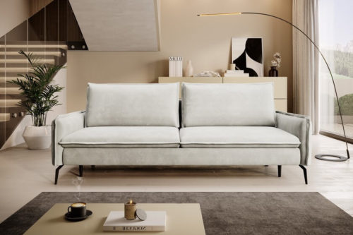 Sofa rozkładana z pojemnikiem Glossy