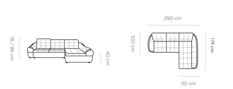 Narożnik Infinity Mini Wersal