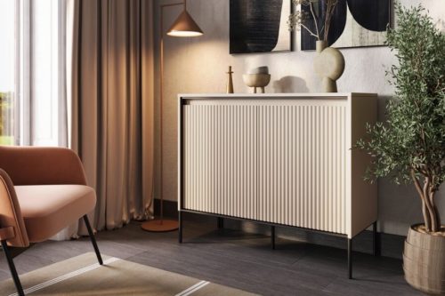 Komoda ryflowane fronty Trend TR-02 Lenart