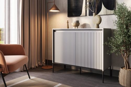 Komoda ryflowane fronty Trend TR-02 Lenart