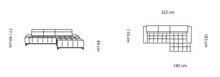 Narożnik Palladio Mini Wersal