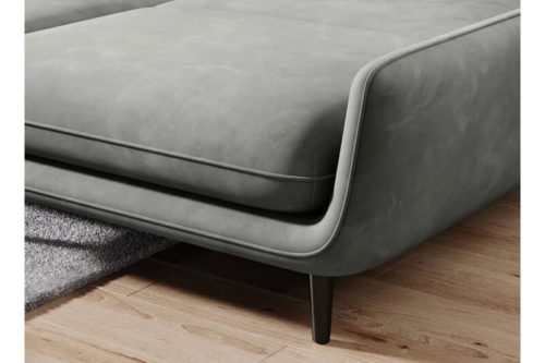 Narożnik z funkcją spania i pojemnikiem Solano