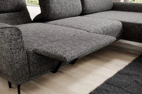 Narożnik z wysuwanym podnóżkiem Storm Mini