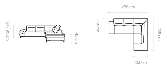 Narożnik Timola L Wersal