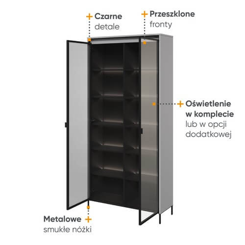 Witryna wysoka Trend TR-07 Lenart