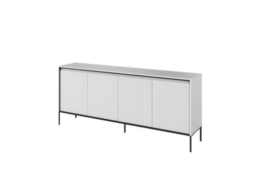 Komoda z ryflowanymi frontami Trend TR-04