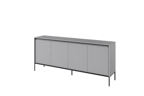 Komoda z ryflowanymi frontami Trend TR-04