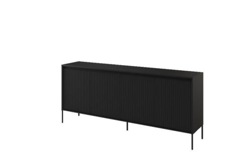 Komoda z ryflowanymi frontami Trend TR-04