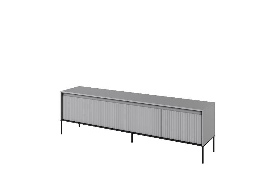 Szafka RTV, ryflowane fronty Trend TR-06