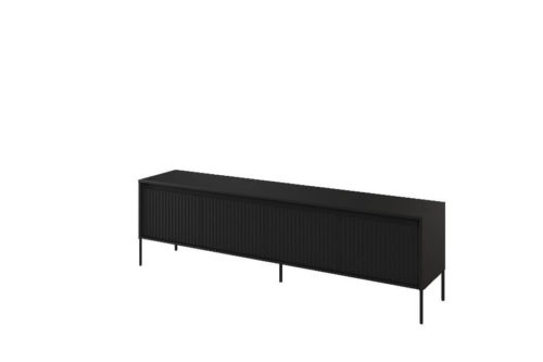 Szafka RTV, ryflowane fronty Trend TR-06