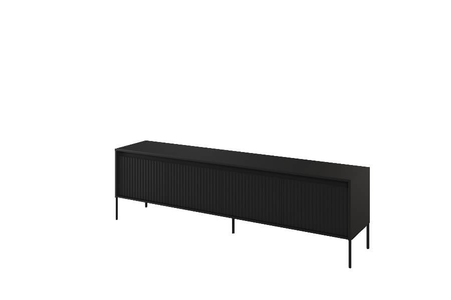 Szafka RTV, ryflowane fronty Trend TR-06