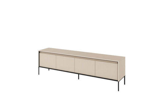 Szafka RTV, ryflowane fronty Trend TR-06