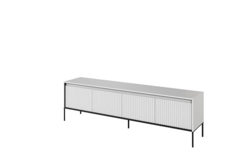 Szafka RTV, ryflowane fronty Trend TR-06