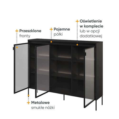 Witryna przeszklona TR-08 Trend