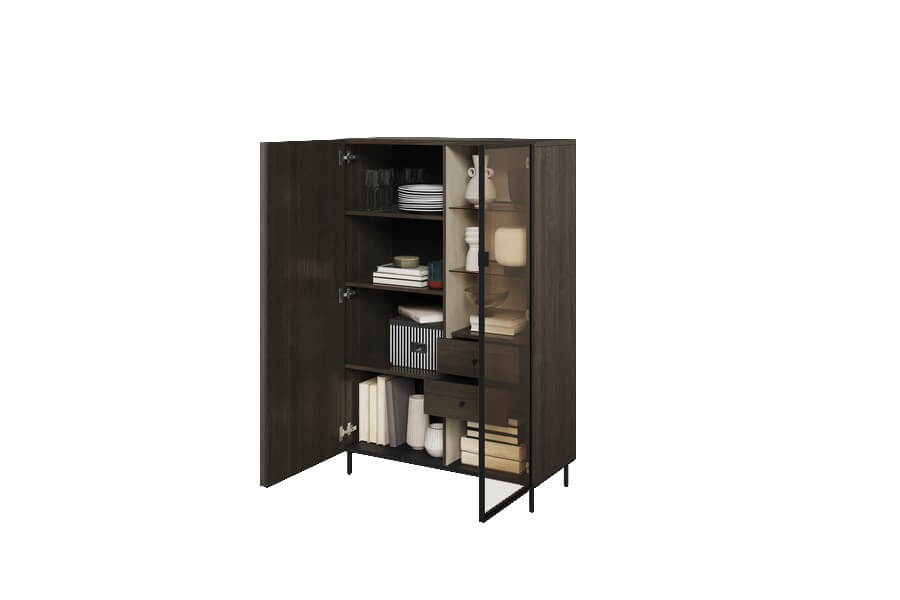 Witryna z oświetleniem Piemonte Lenart