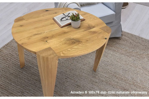 Stół z litego drewna Amadeo Ortus