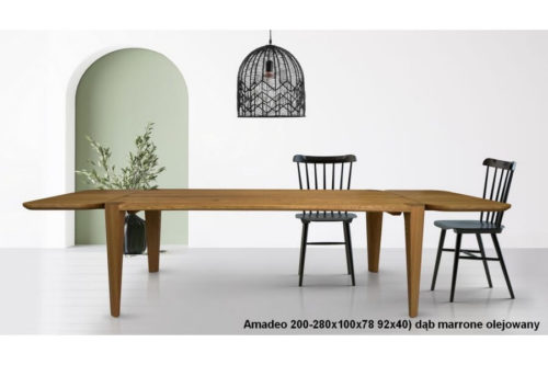 Stół z litego drewna Amadeo Ortus