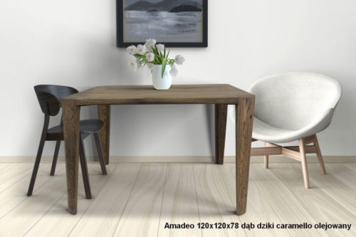 Stół z litego drewna Amadeo Ortus