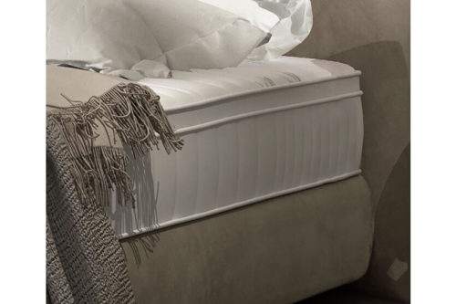 Łóżko tapicerowane Fog