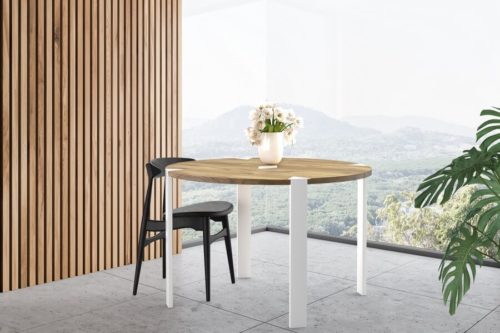 Stół z litego drewna Matteo