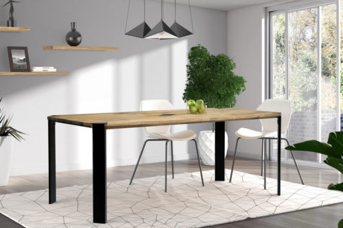 Stół z litego drewna Matteo