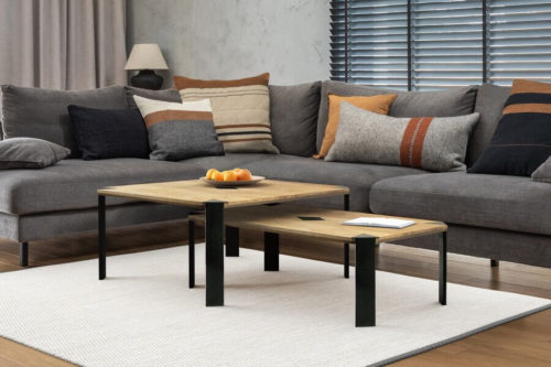 Stolik kawowy z litego drewna Matteo