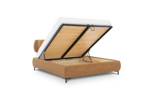 Łóżko tapicerowane Oval