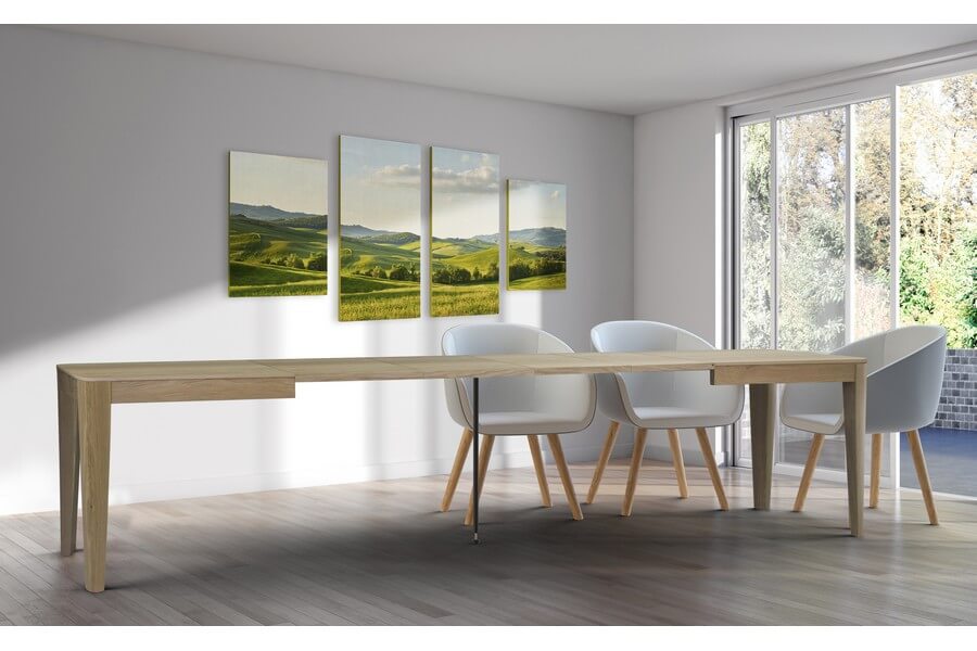 Stół z litego drewna Paolo