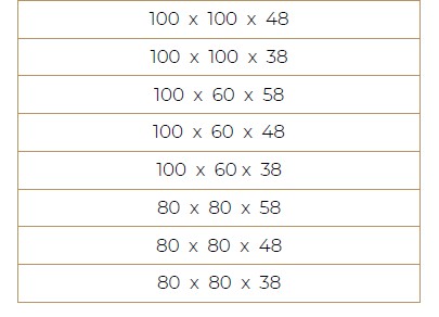 Stolik z litego drewna Paolo