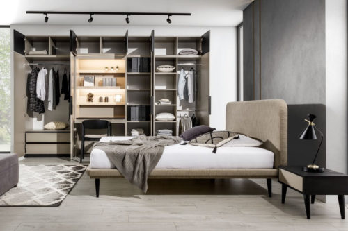 Łóżko tapicerowane Prato