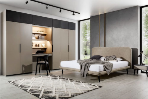 Łóżko tapicerowane Prato