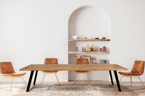 Stół z litego drewna Romano Ortus