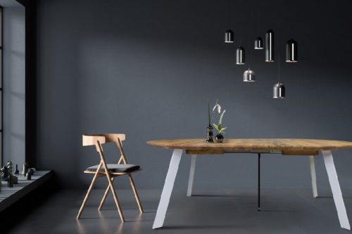 Stół z litego drewna Romano Ortus