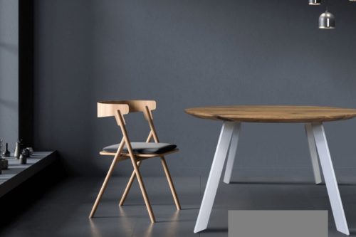 Stół z litego drewna Romano Ortus