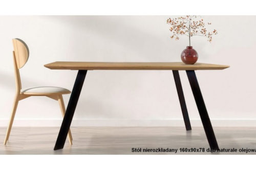 Stół z litego drewna Romano Ortus